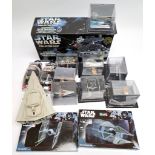 Kenner, Revell, De Agostini Star Wars mixed lot of model ships. Good to excellent.