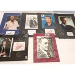 Quantity of Actor Autographs