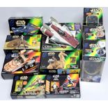 Star Wars Power of the force ships and creatures opened 