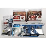 Hasbro Star Wars Legacy Collection Imperial Pilot Evolutions, Stormtrooper Commander in mixed lot...