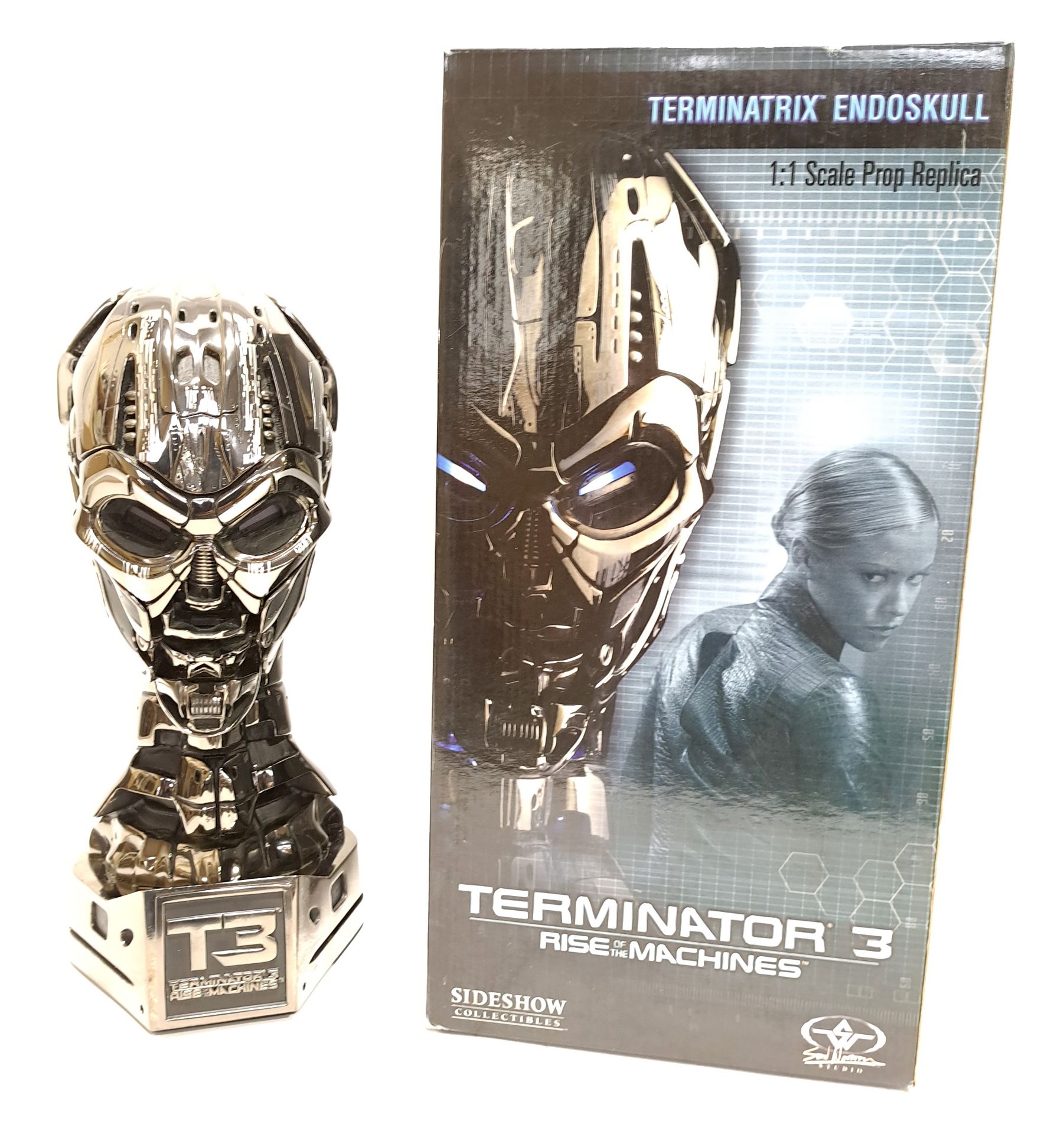 Sideshow Collectibles Terminator 3 Rise of the Machines Terminatrix Endoskull 1:1 Scale Prop Replica