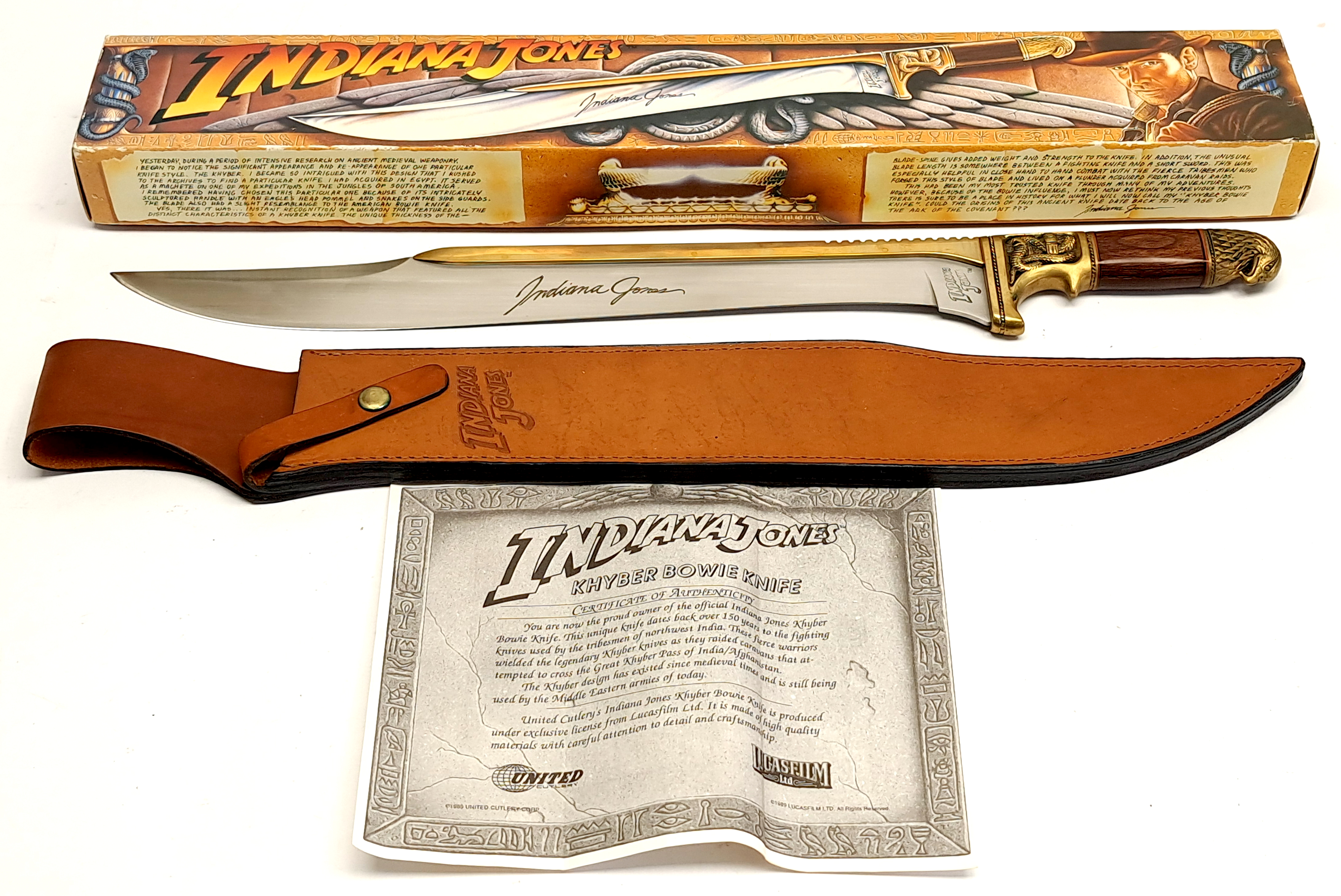 United Cutlery Indiana Jones Khyber Bowie Knife