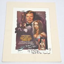 James Bond 007 The Spy Who Loves Me signed lithograph