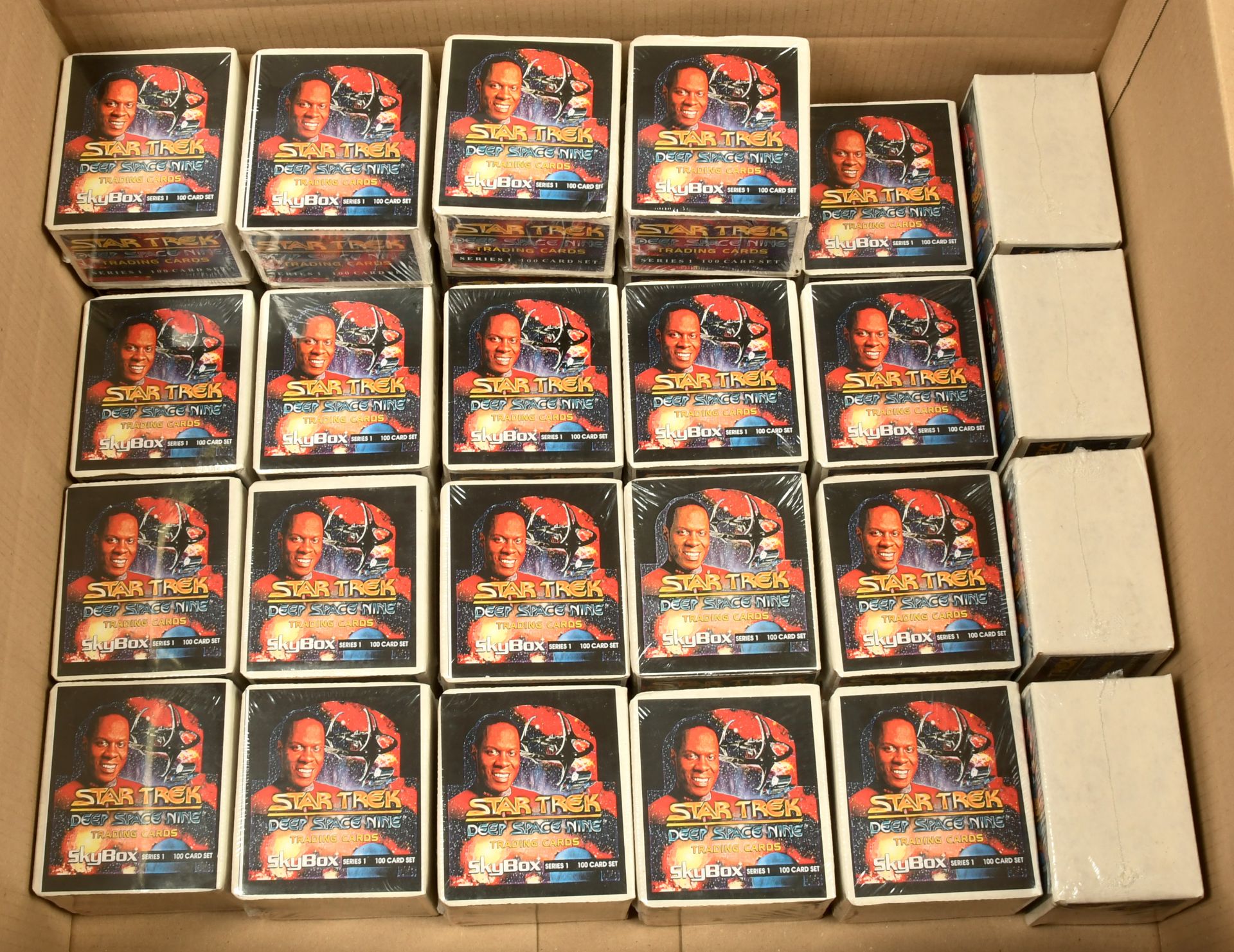 Sky Box Star Trek Deep Space Nine Series 1 trading cards 100 card sets x 28