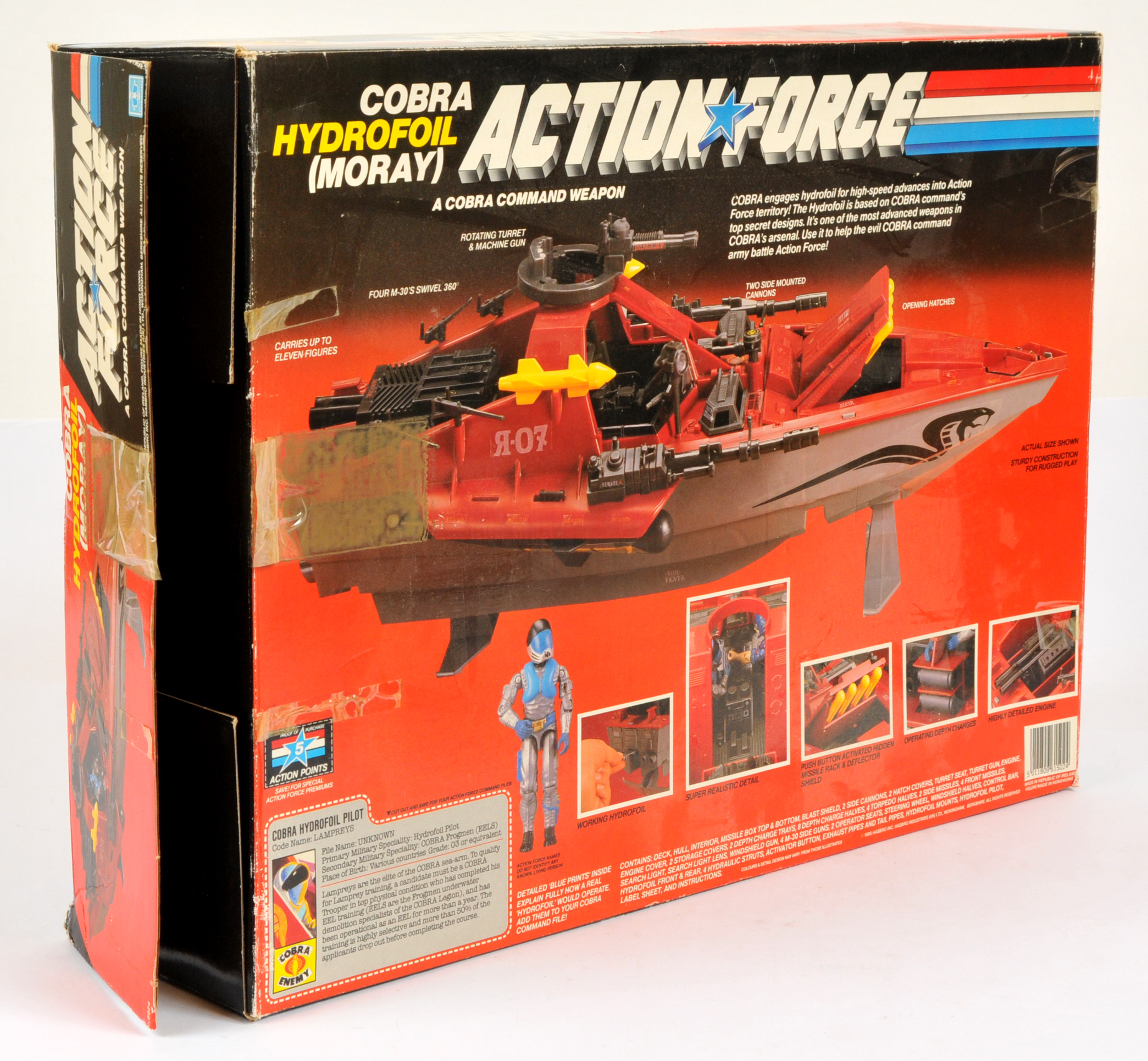 Hasbro Action Force 3 3/4" Cobra Hydrofoil (Moray) - Image 3 of 3