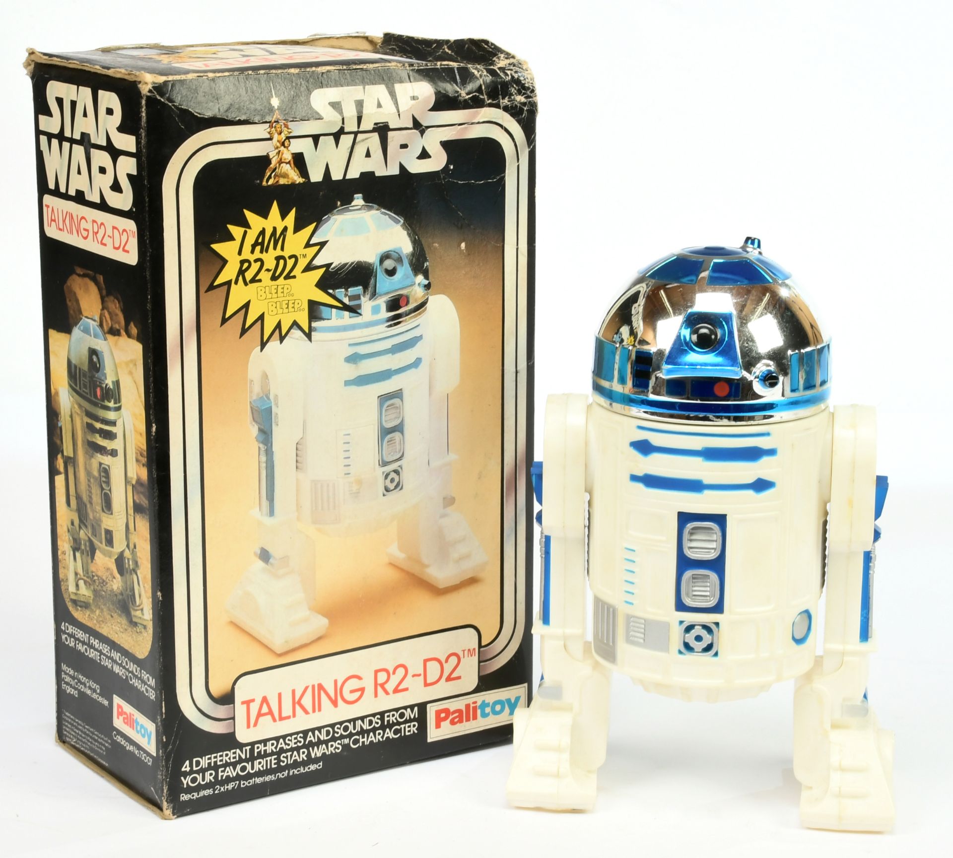 Palitoy Star Wars vintage R2-D2 Talking 12" figure untested 