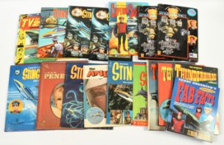 Gerry Anderson collection of vintage and more modern annuals and books
