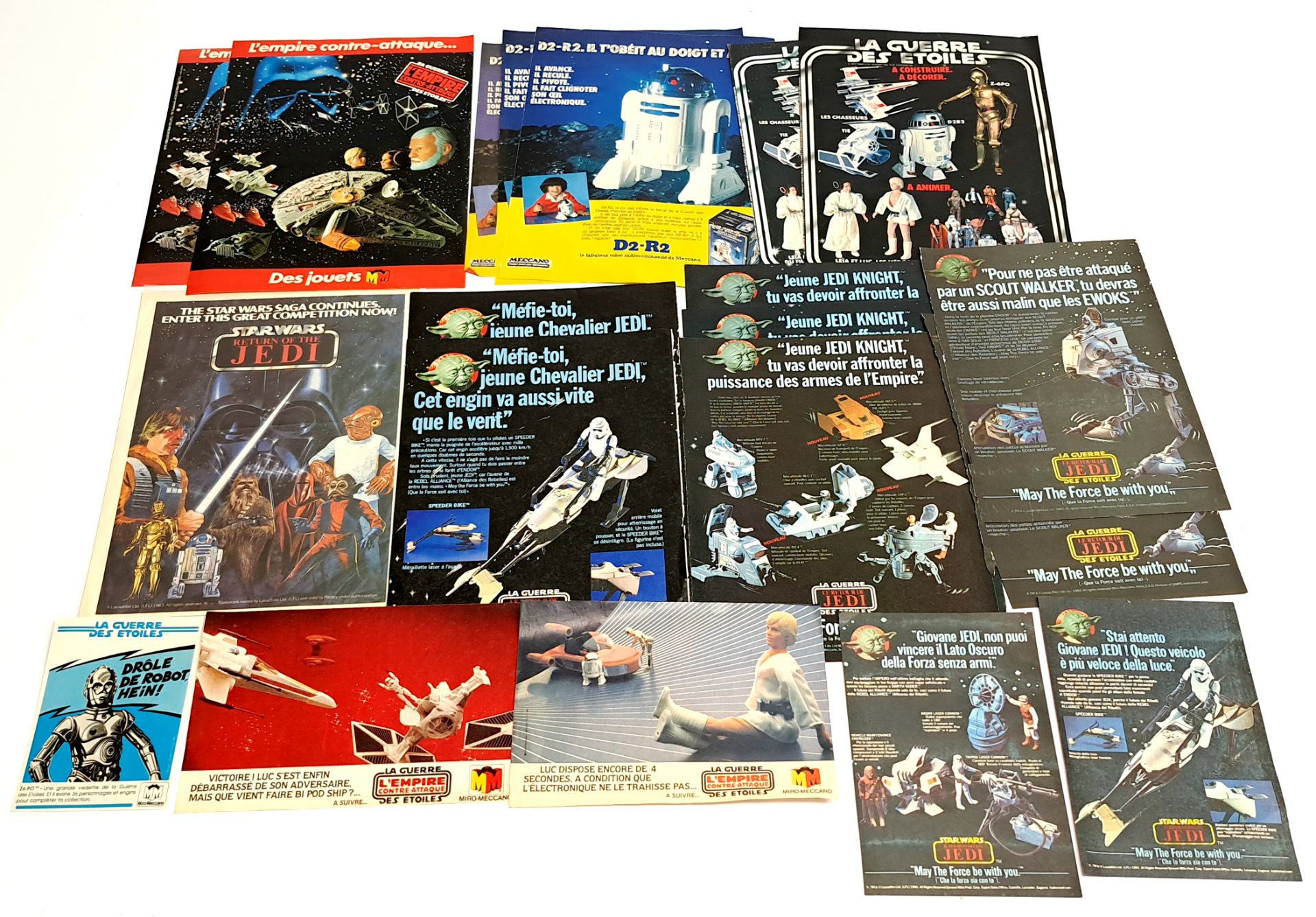 Star Wars, a quantity of Vintage cut-out magazine advertisements - Bild 2 aus 3