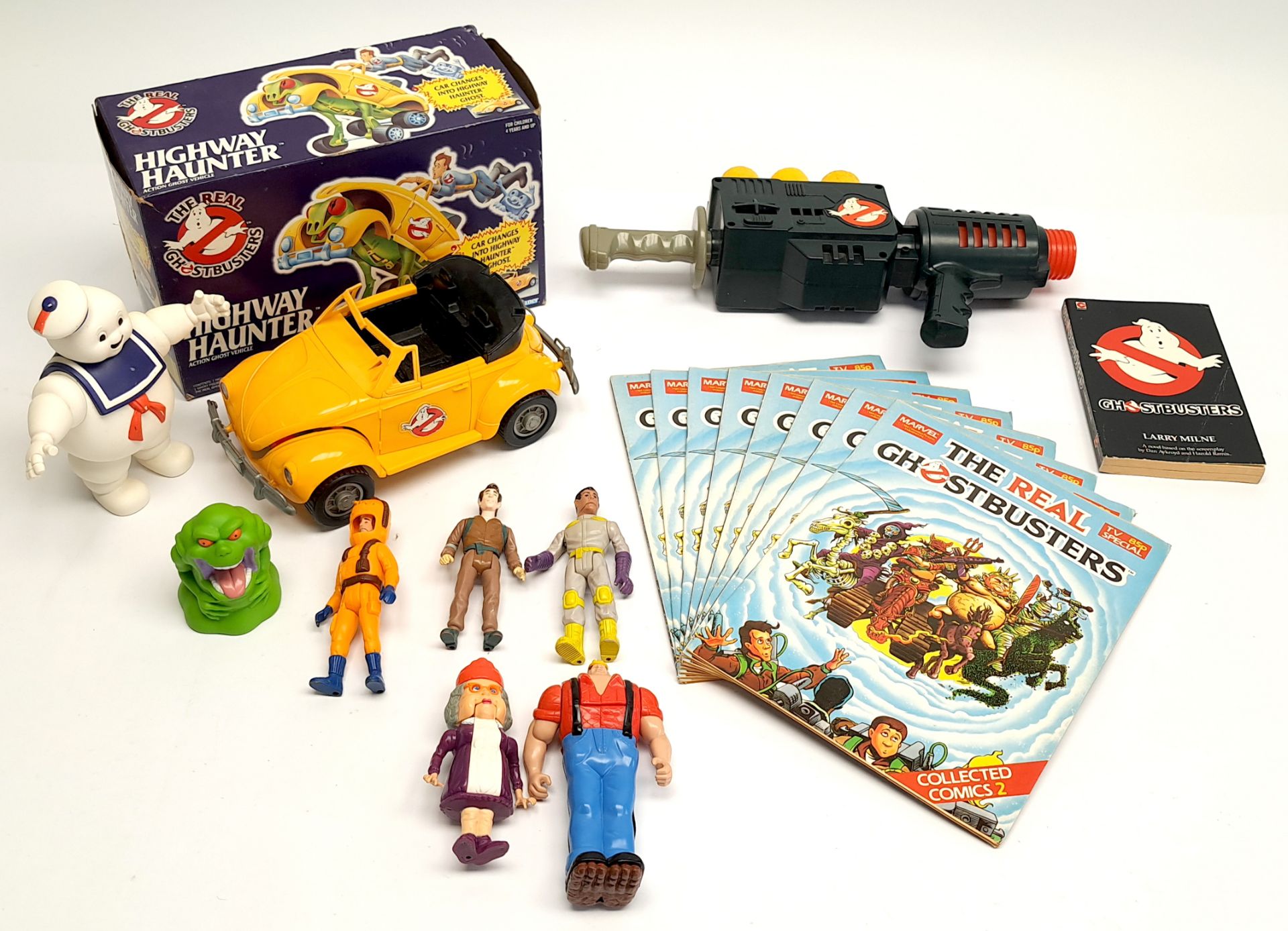 Kenner The Real Ghostbusters mostly loose figures, vehicles & others