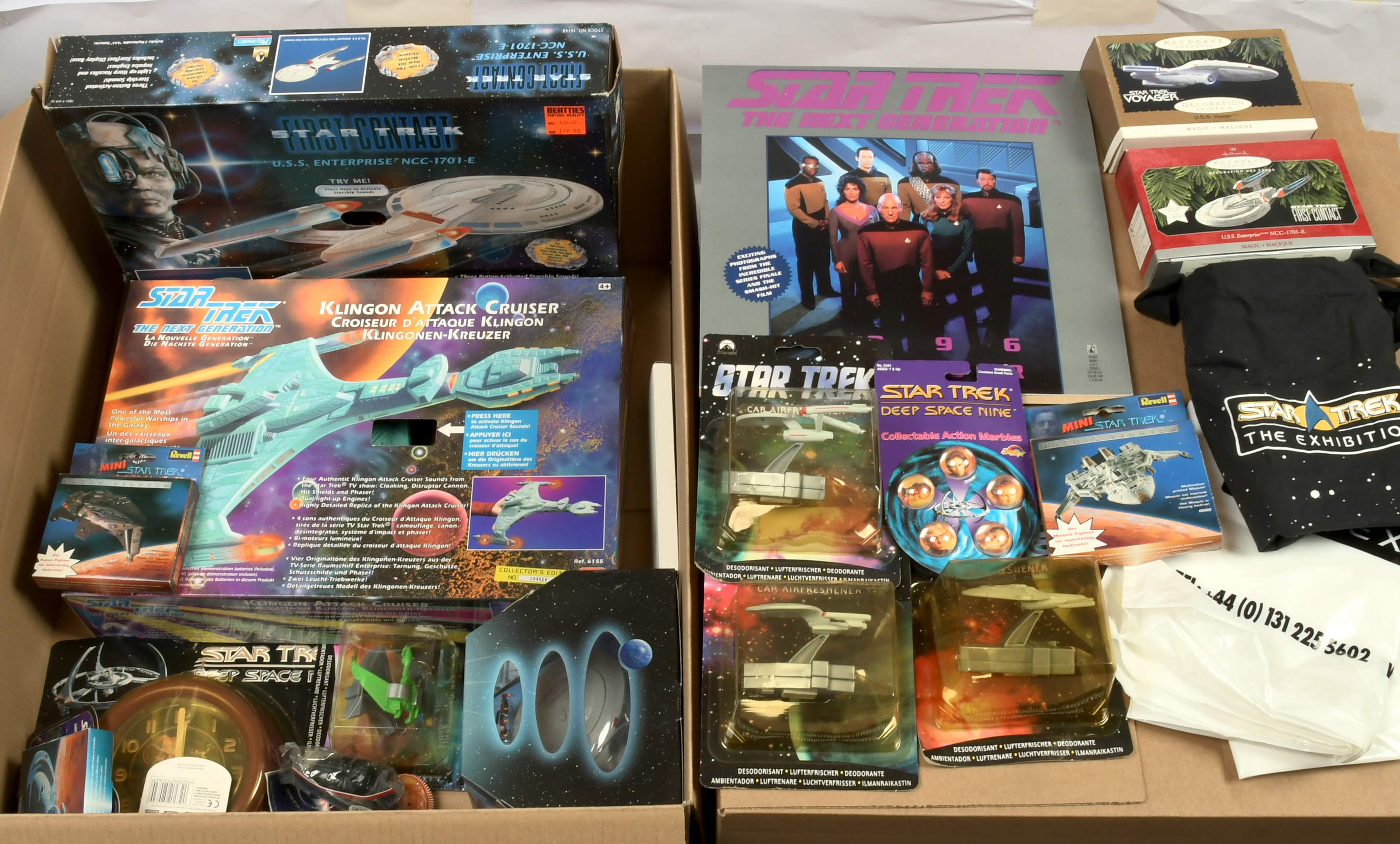 Star Trek collection of toys, memorabilia and ephemera