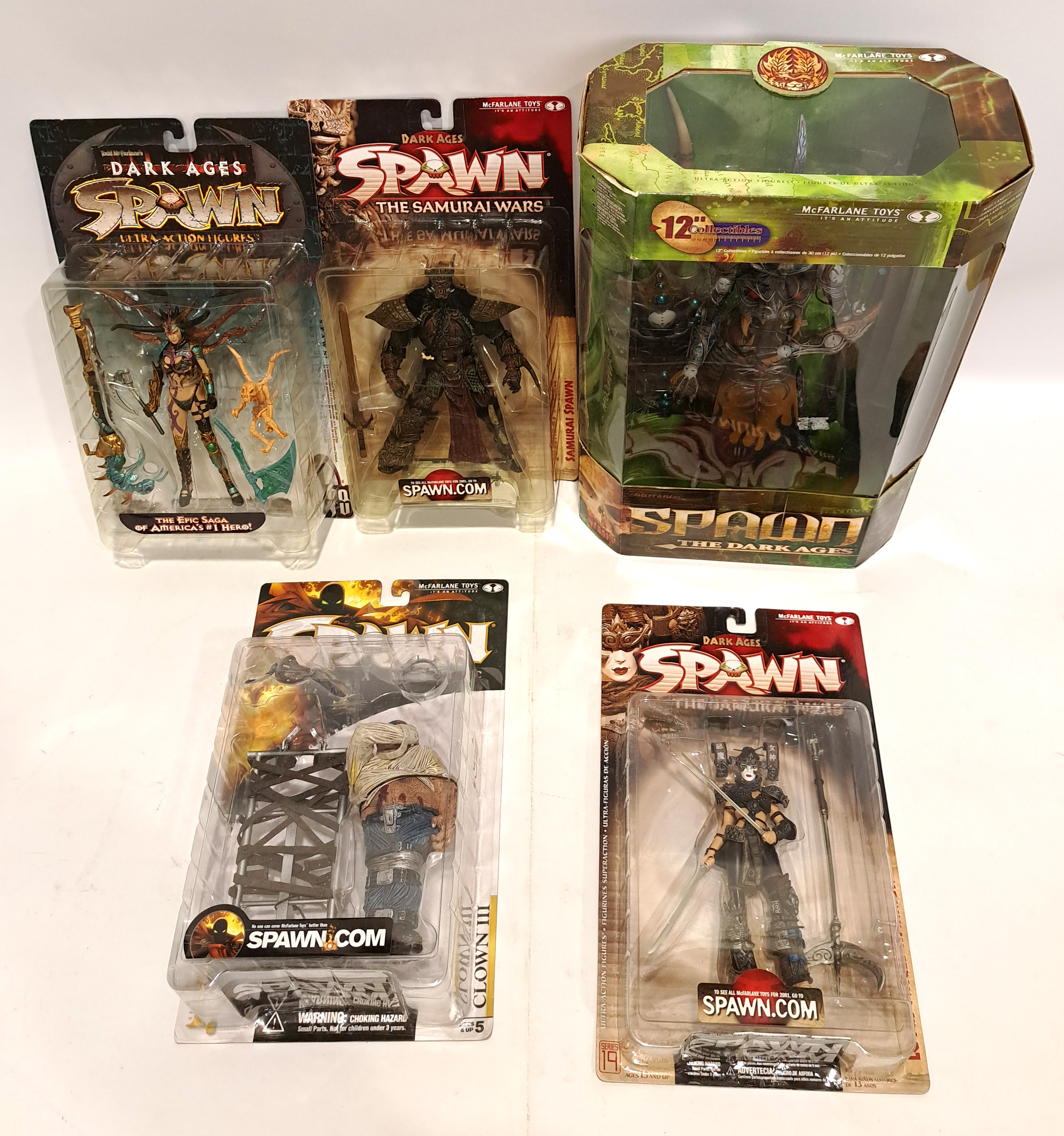 Mcfarlane Toys Spawn Carded/Boxed Figures