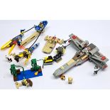 Lego Star Wars Naboo Swamp 7121, Podracer 75258, Landspeeder 7110, X Wing 7140. Fair to good.