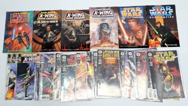 Dark Horse, Titan, Star Wars Comics and Graphic novels mixed lot excellent to near mint