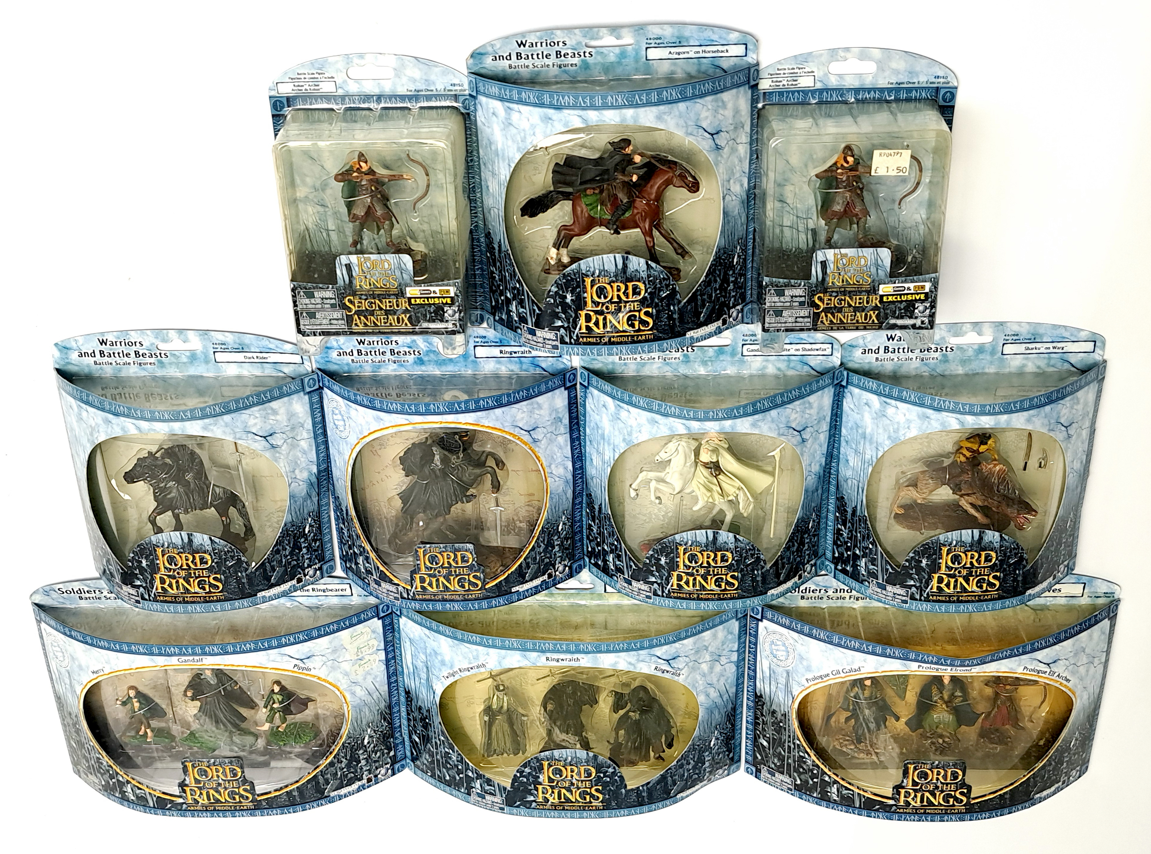 Play Along The Lord of the Rings Armies of Middle Earth Battle Sets