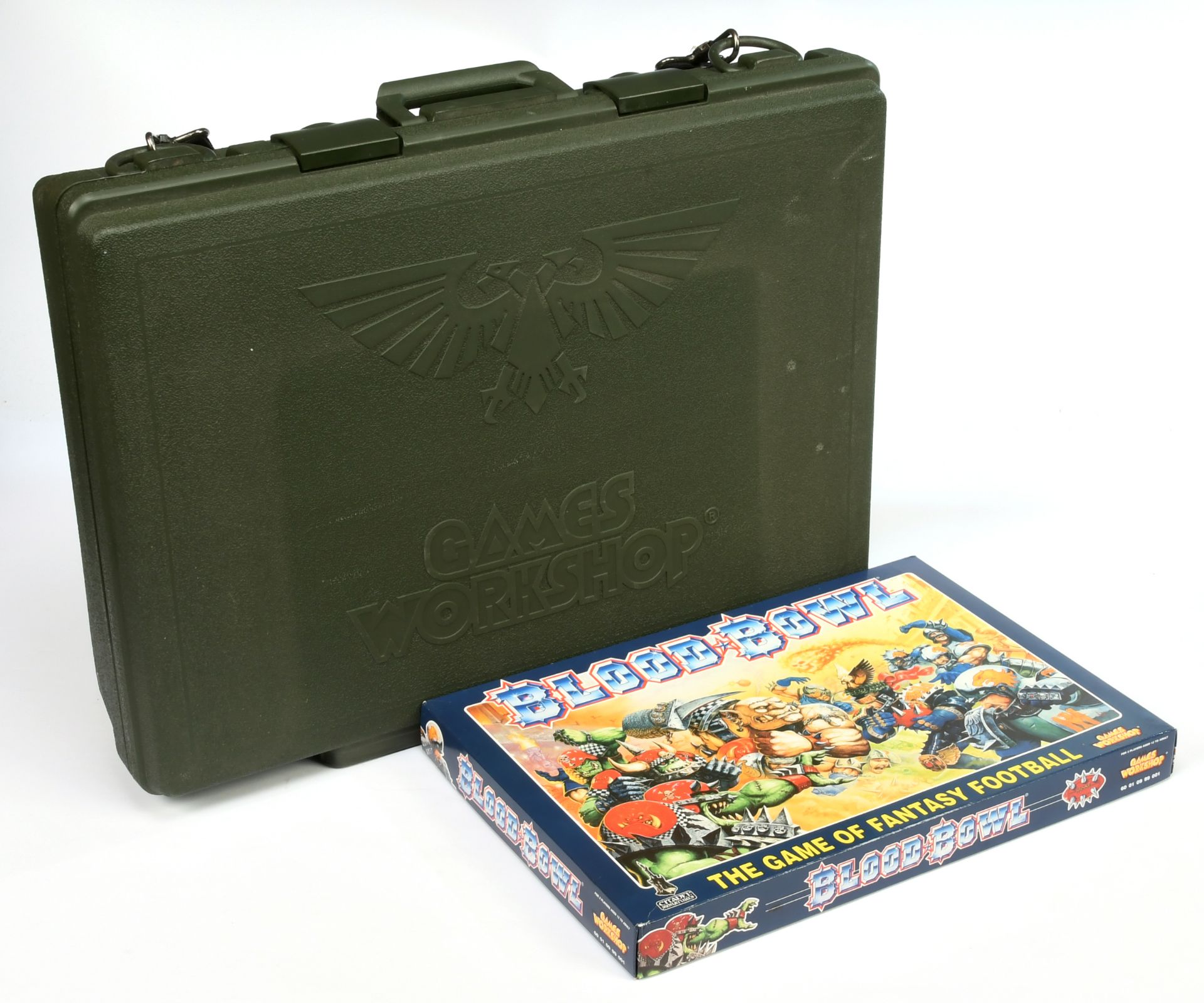 Games Workshop / Citadel, Blood Bowl game & hard plastic carry case