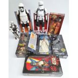 Hasbro, Jakks Pacific Star Wars 12 inch figures and Big Figs mixed lot. Excellent to near mint