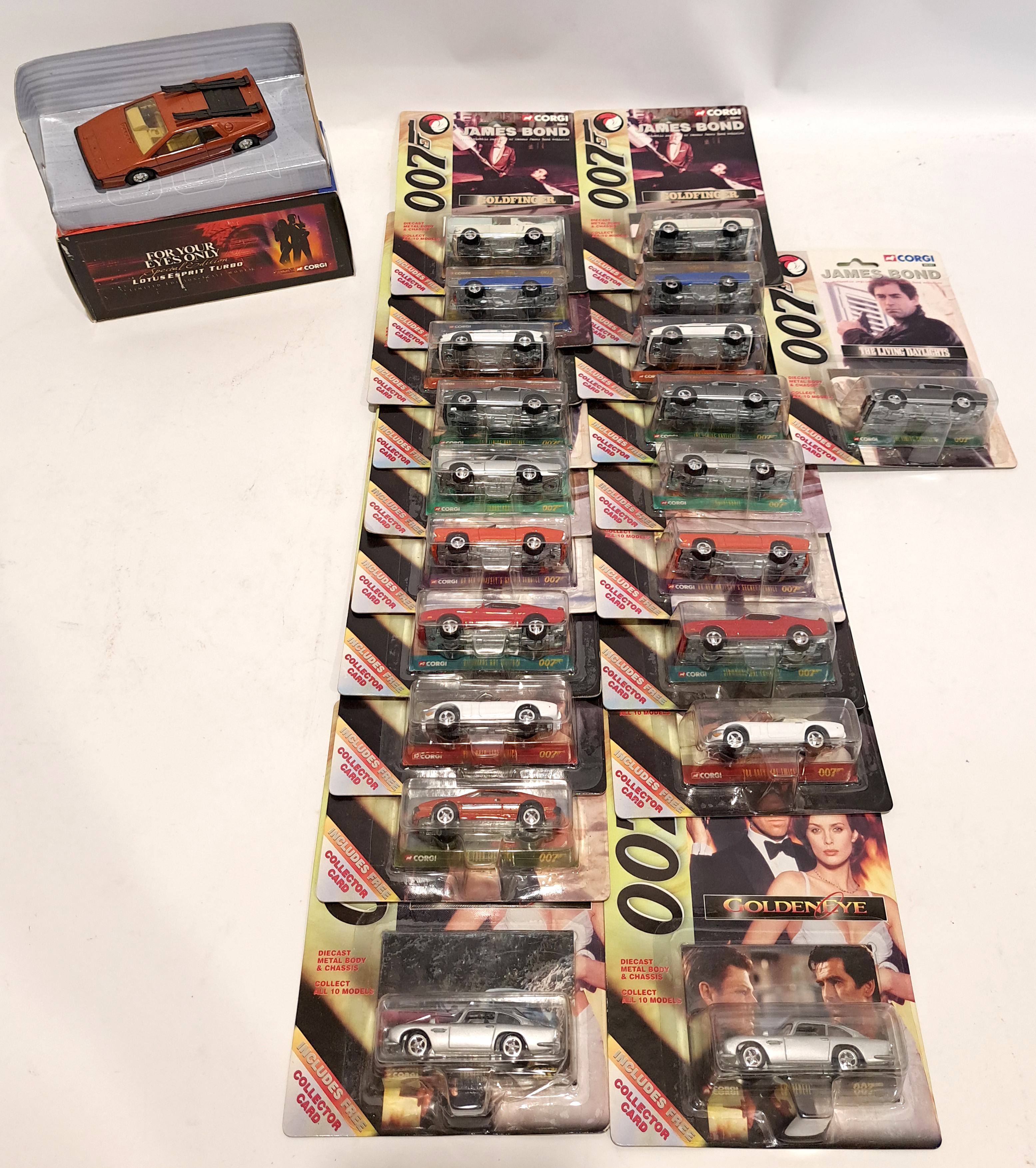 Quantity of Corgi James Bond 007 Collectibles