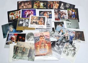 Quantity of signed Doctor Who related photos