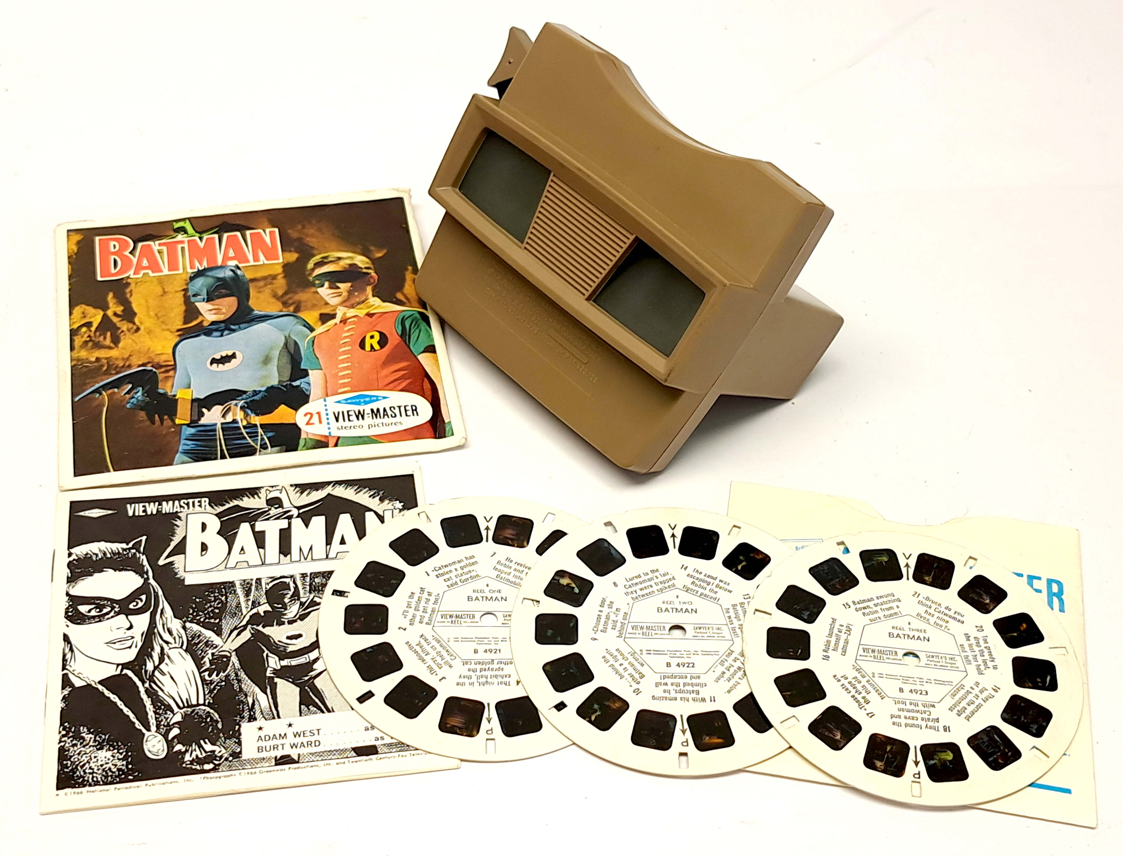 Sawyers View-Master with Batman slides