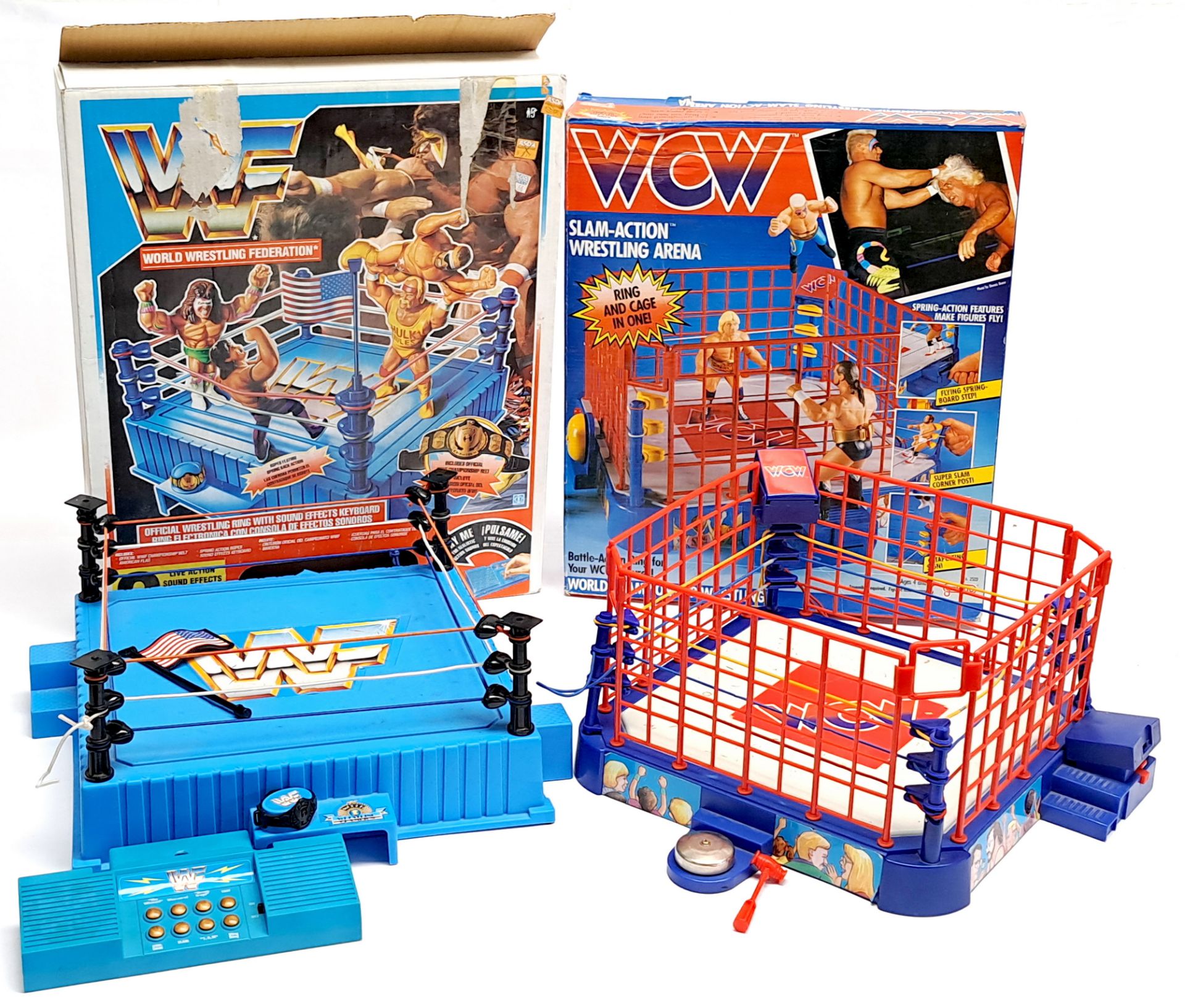 Hasbro & Galoob wrestling rings