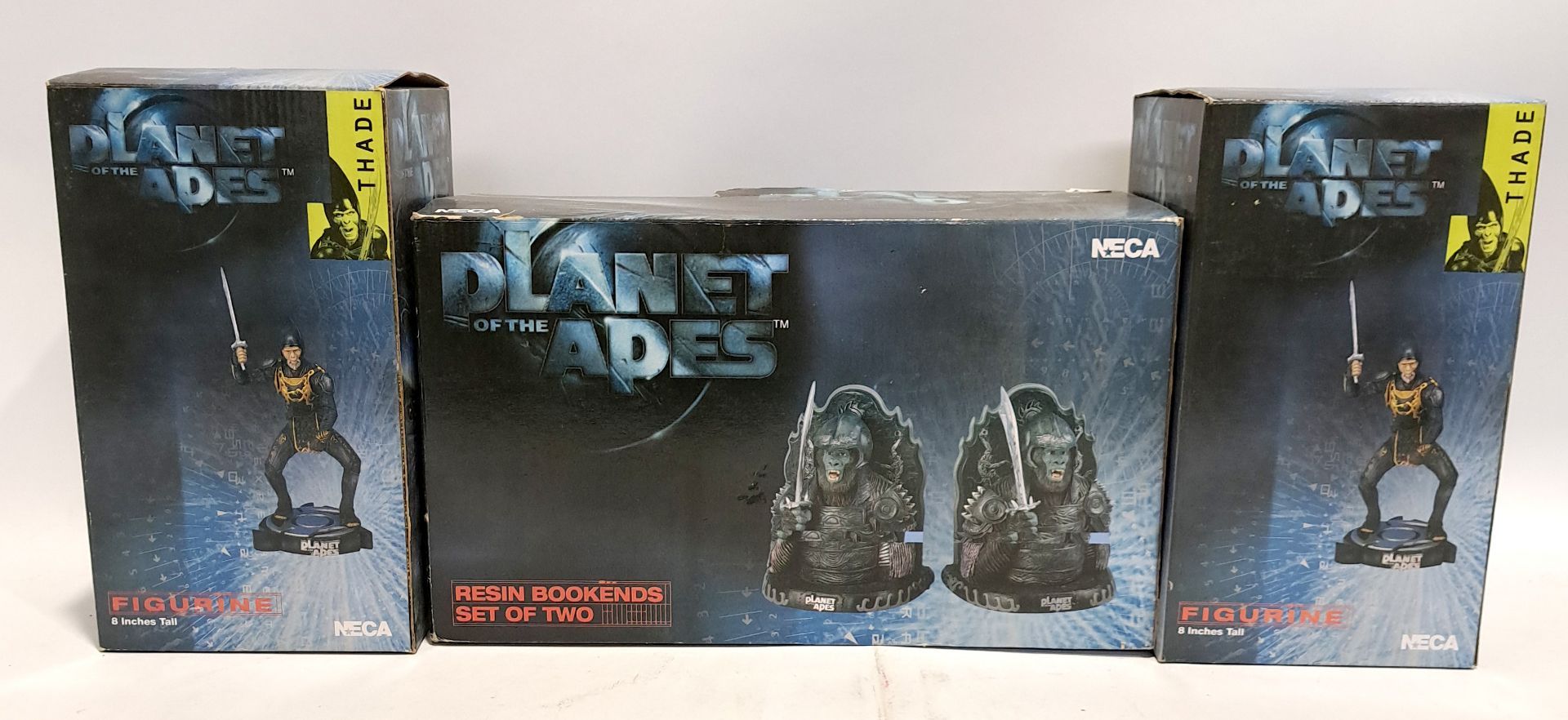 Planet of the Apes Resin Figurines x3