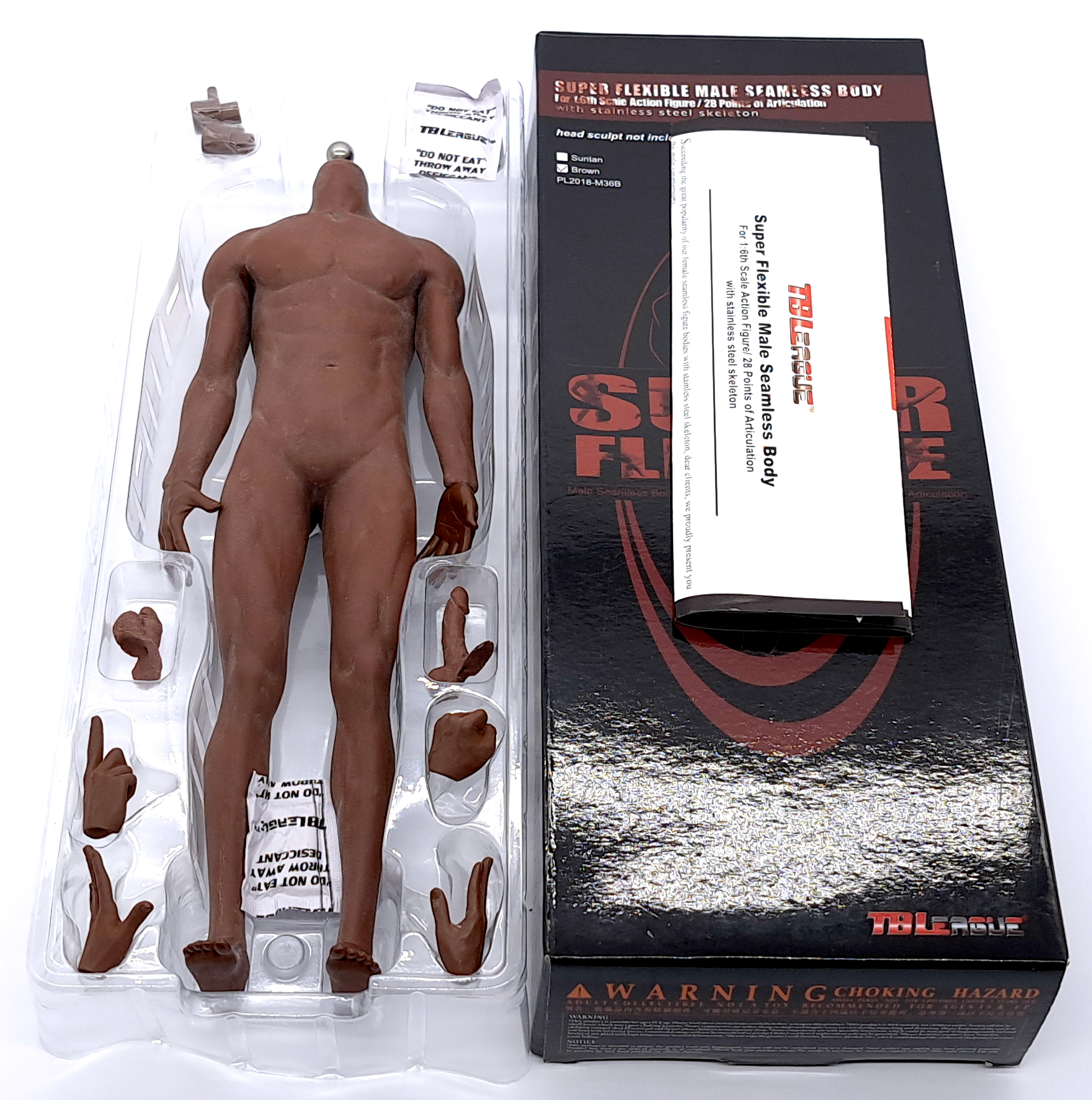 TBLeague Superflexible Male Seamless Body for 1:6 scale action figure - Image 2 of 2