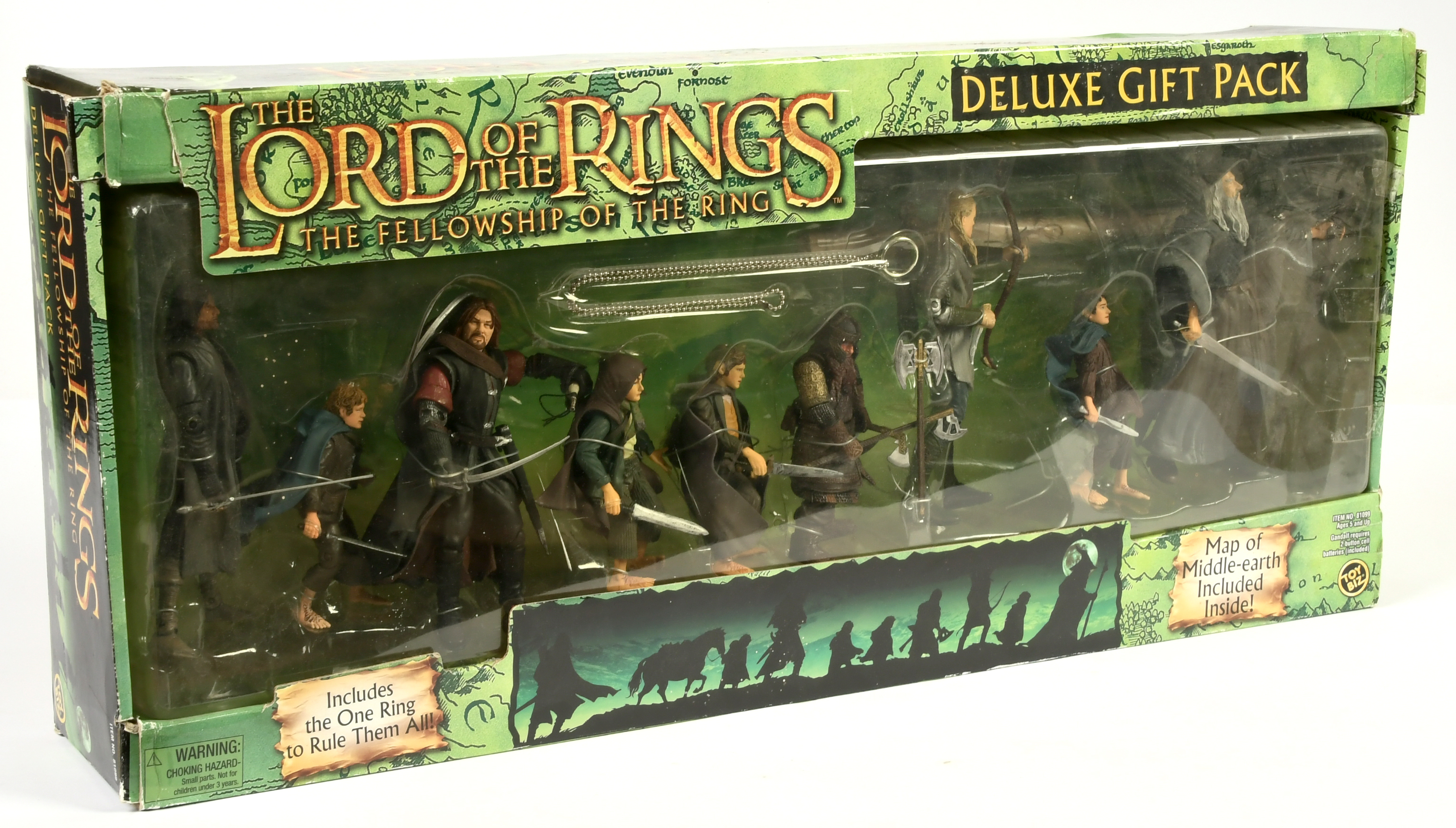 Toy Biz The Lord of the Rings The Fellowship of the Ring Deluxe figure gift pack