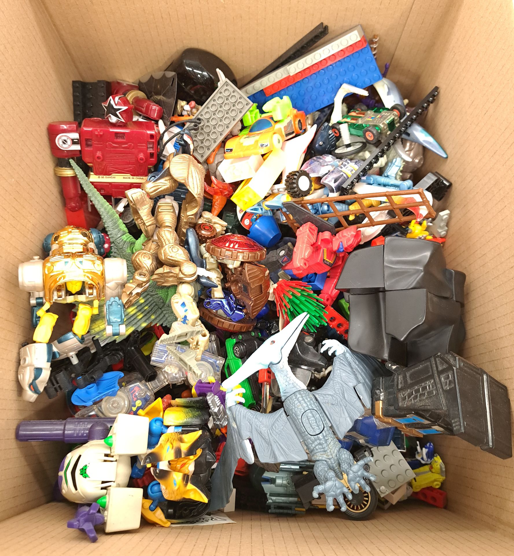 Quantity of Mixed Loose Action Figures