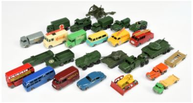 Matchbox Regular Wheels group of unboxed to include 42a Bedford CA Evening News Van; ; 62b Commer...