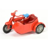 Matchbox Models of Yesteryear Y8 1914 Sunbeam Motorcycle and Milford Sidecar Colour Trial Model -...