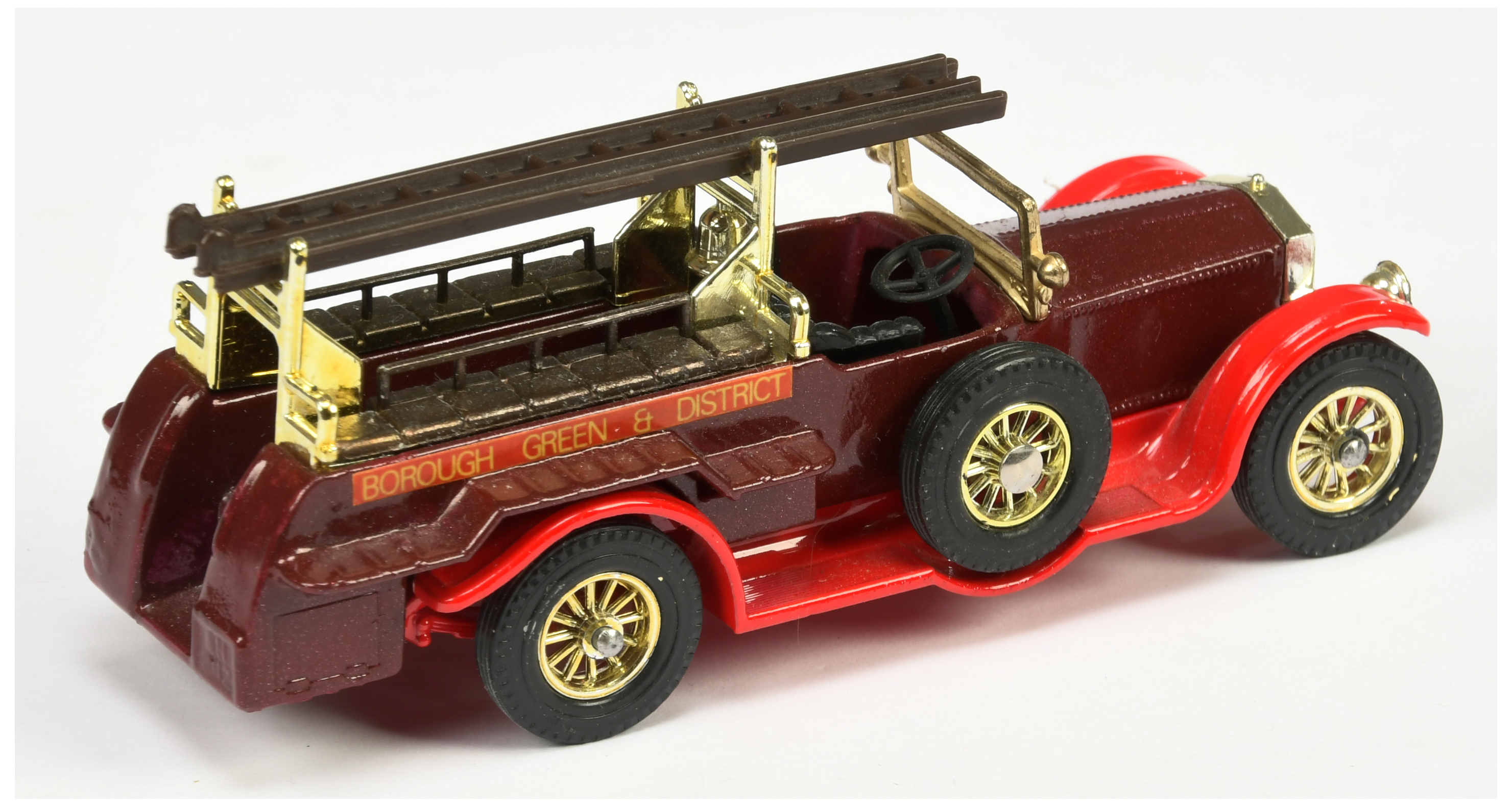 Matchbox Models of Yesteryear Y6 Rolls Royce Fire Engine -  Colour Trial model - Dark red body wi... - Image 2 of 2