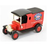 Matchbox Models of Yesteryear Y12 Ford Model T Van - "Nestles Milk" colour trial - red body, blac...