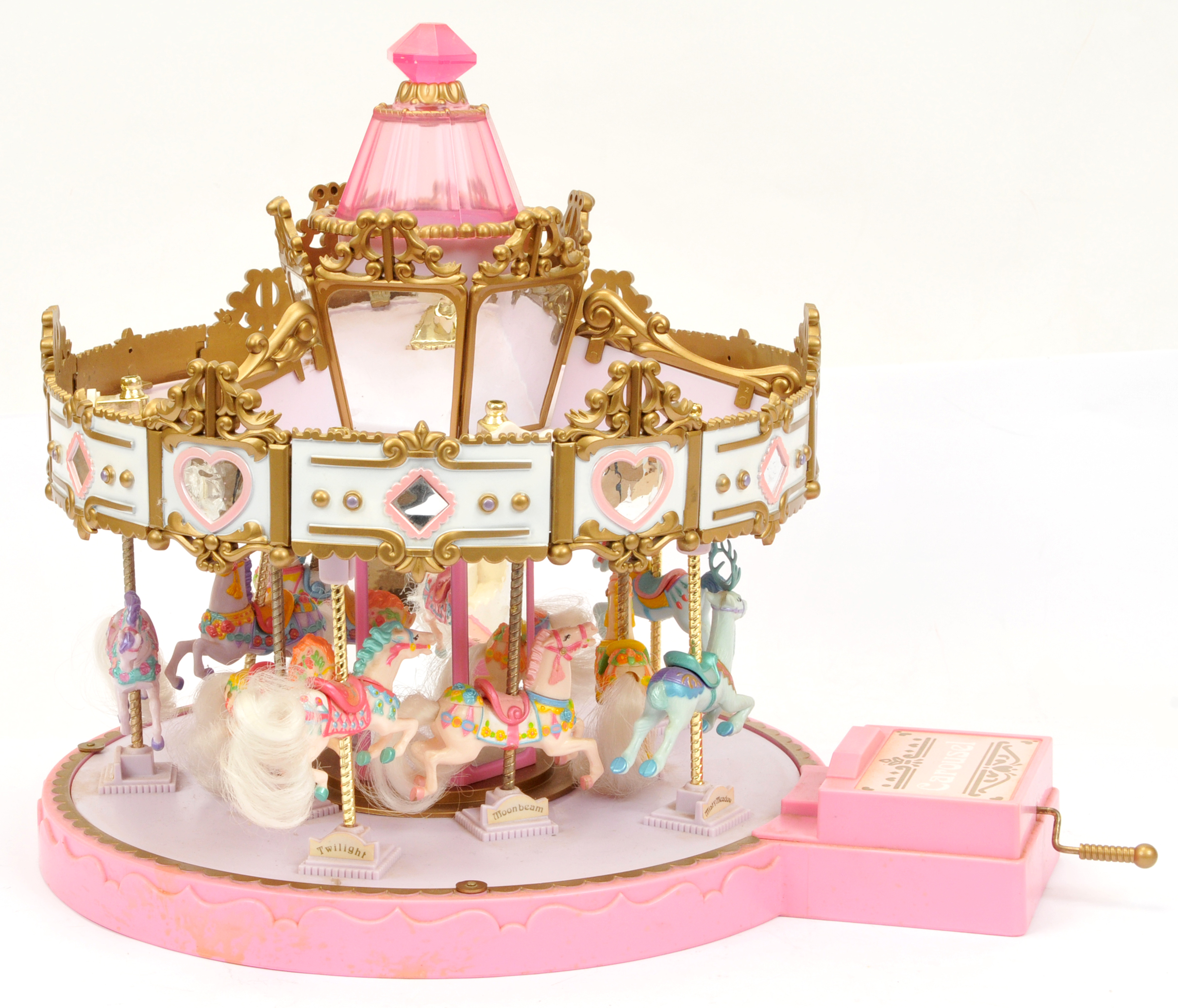 Matchbox 4460 Musical Carousel Playset 1990 Matchbox International -  working with sound when tes... - Image 3 of 4