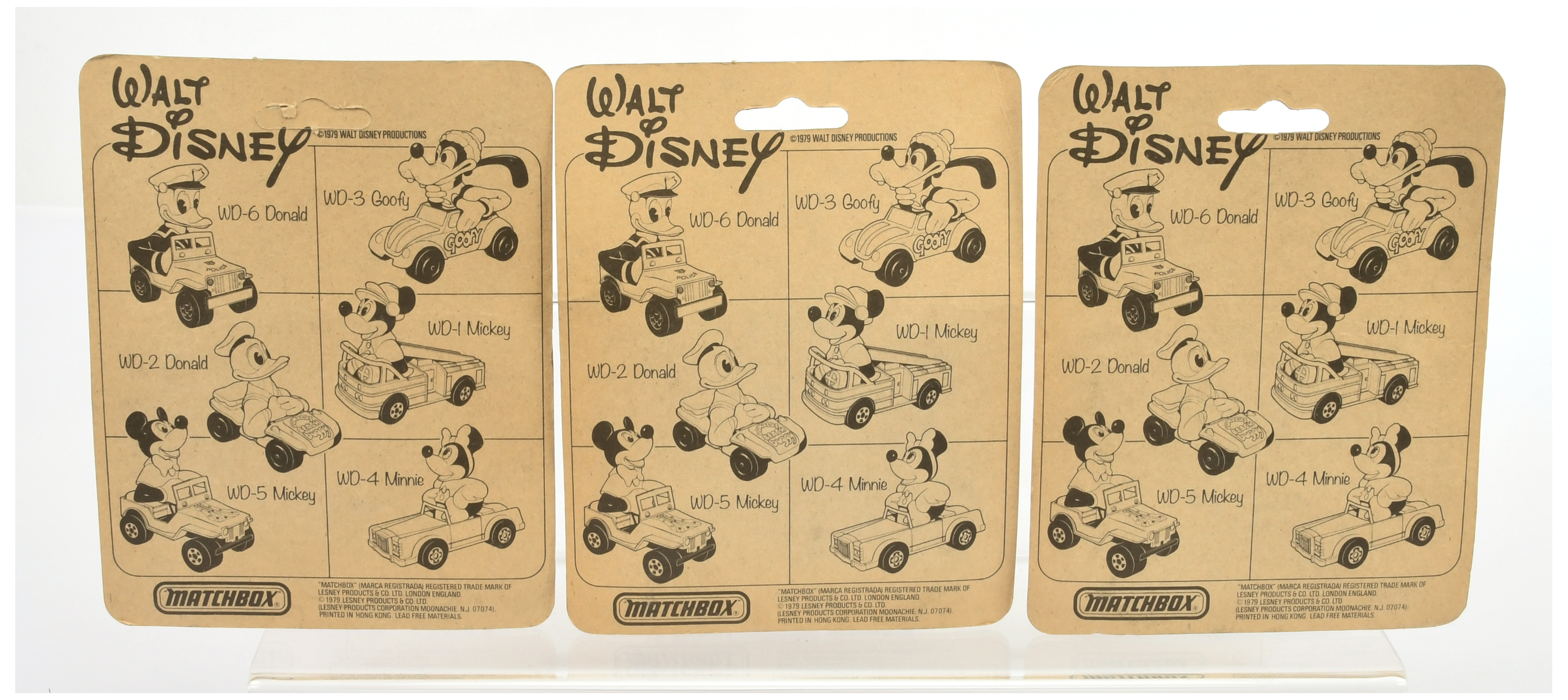 Matchbox Superfast A Group of 3 "Walt Disney" Issues- (1) " Pinocchio", (2) "Goofy" and   (3) "Ji... - Bild 2 aus 2