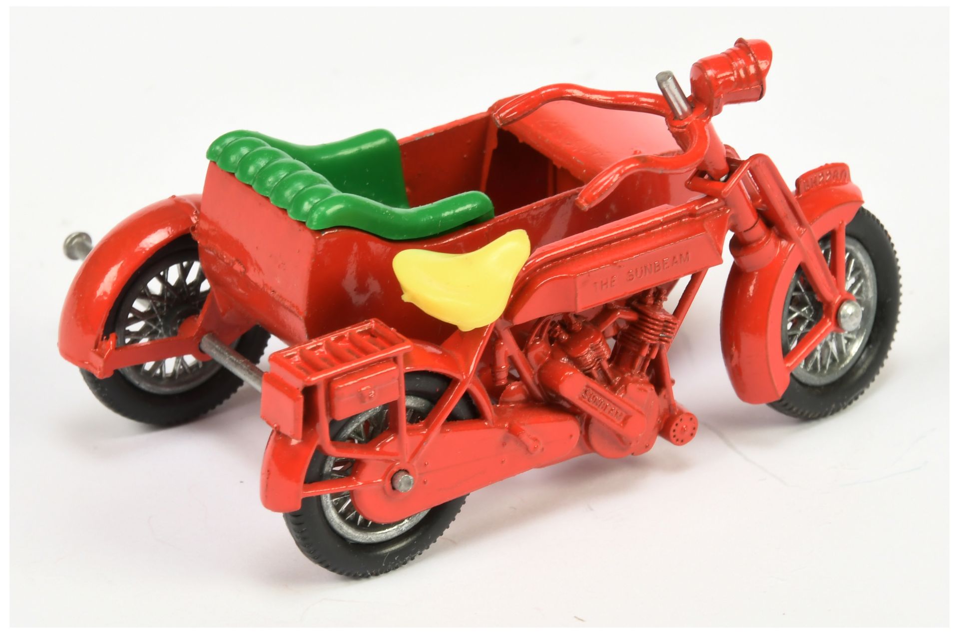 Matchbox Models of Yesteryear Y8 1914 Sunbeam Motorcycle and Milford Sidecar Colour Trial Model -... - Bild 2 aus 2