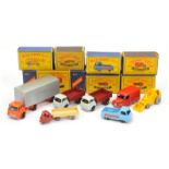 Matchbox Regular Wheels Group To Include 3b Bedford Tk Truck, 10b Scammell Truck and Trailer plus...