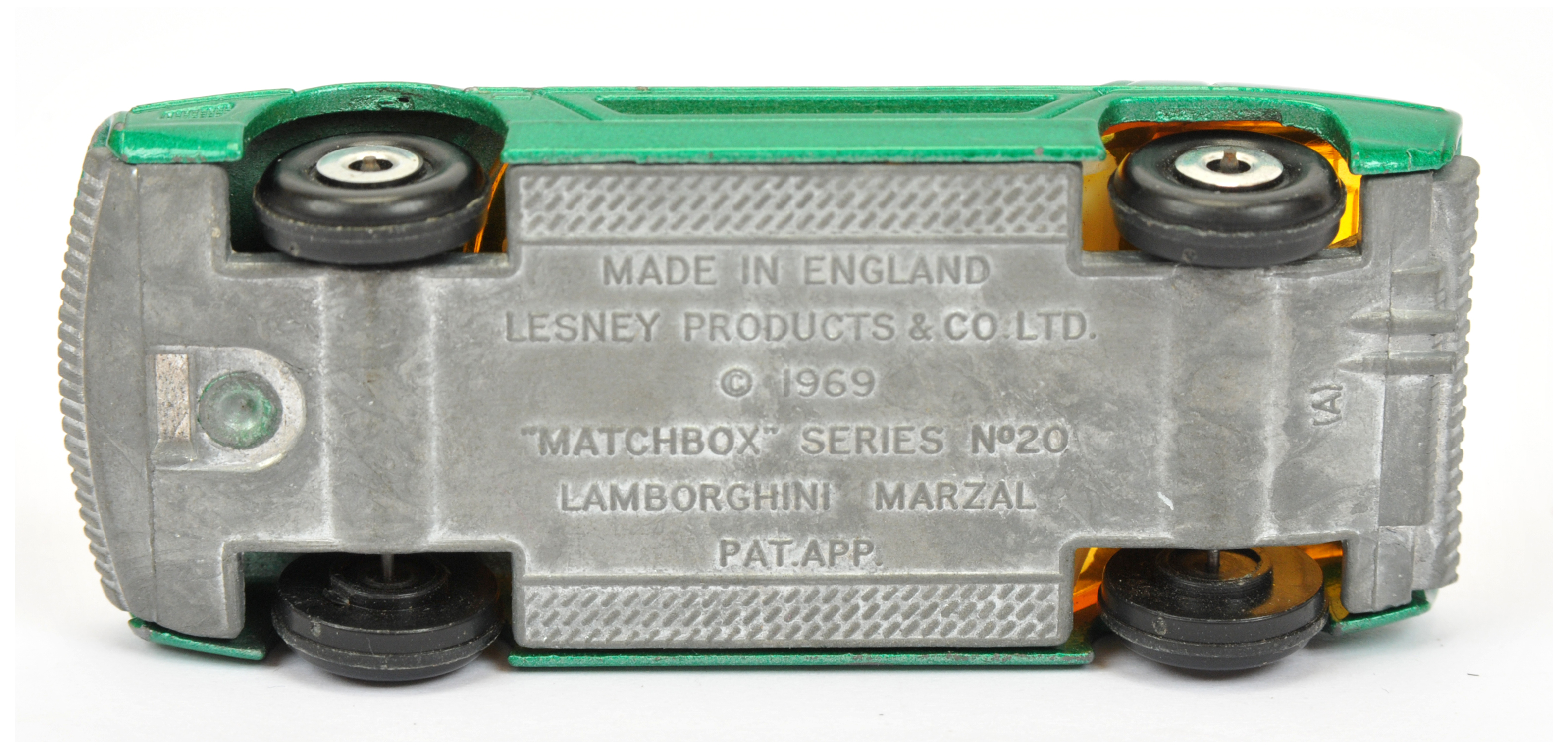 Matchbox Superfast 20a Lamborghini Marzal Factory Pre-Production Colour Trial - metallic emerald ... - Bild 3 aus 3