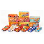 Matchbox Superfast Group Of 7 To Include 27 Lamborghini "Streakers" - Chrome interior and amber w...