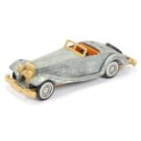 Matchbox Models of Yesteryear Y20 1937 Mercedes Benz 540K Pre-production trial model - bare metal...