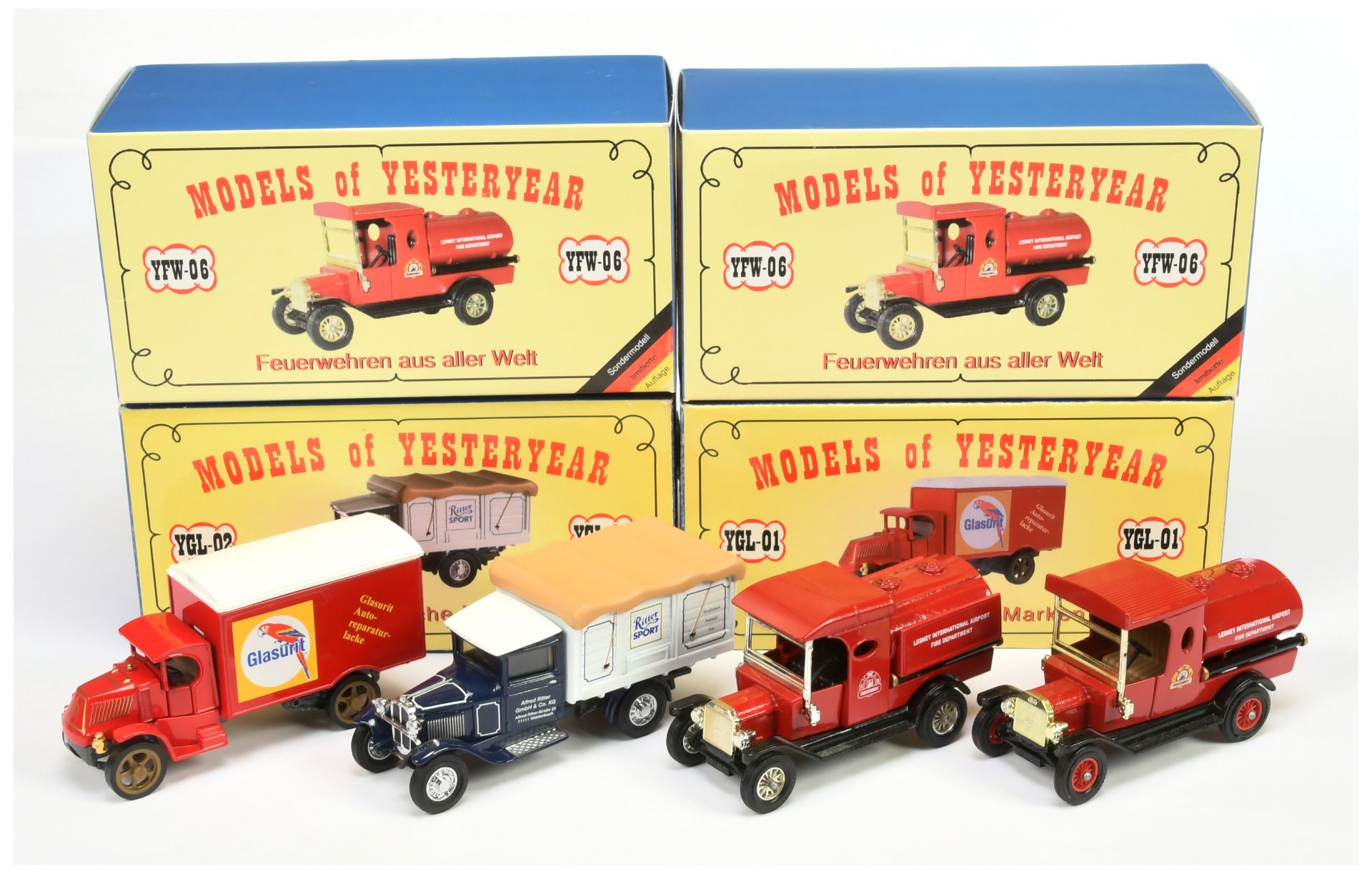 Matchbox Models of Yesteryear Code 2 issues (1) YFW06 1912 Ford T Tanker "Lesney International Ai...