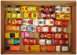 Matchbox Superfast Group of Unboxed To Include - 3 Porsche Turbo - Silver, 8 Rover 3500 Metallic ...