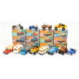 Matchbox Superfast A Group Of 12 To Include - 5g Jeep "US Mail" A Pair with and without "Sleet-N-...