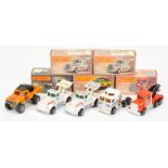 Matchbox Superfast group (1) 45c Kenworth Cabover Tractor Unit - white body with brown & blue tam...