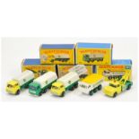 Matchbox Regular Wheels boxed group (1) 13d Dodge Wreck Truck - lemon yellow cab and jib, green b...