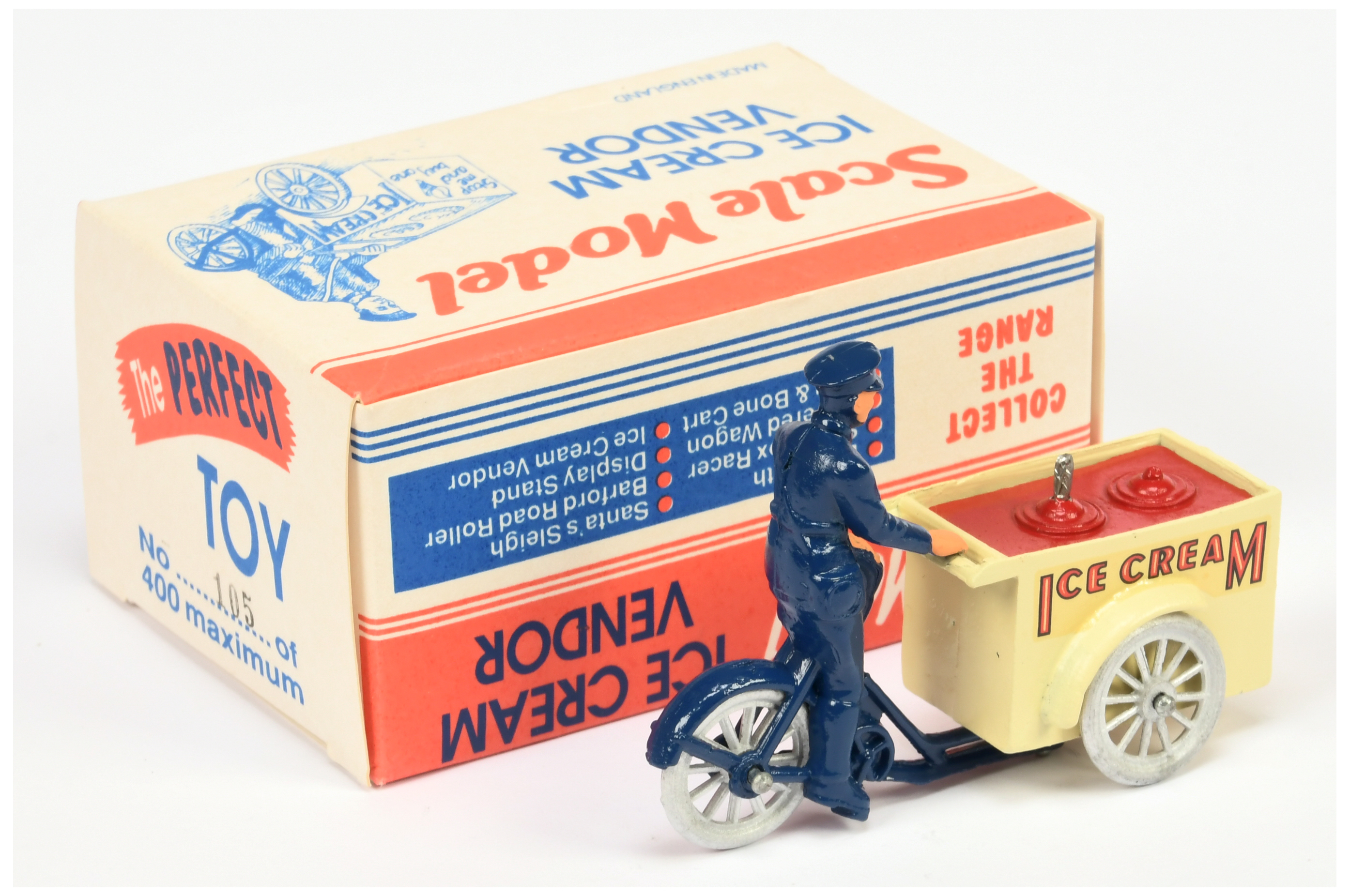 Matchbox Models of Yesteryear Scale Model "The Perfect Toy" - MICA re-issue - Ice Cream Vendor - ... - Image 2 of 2