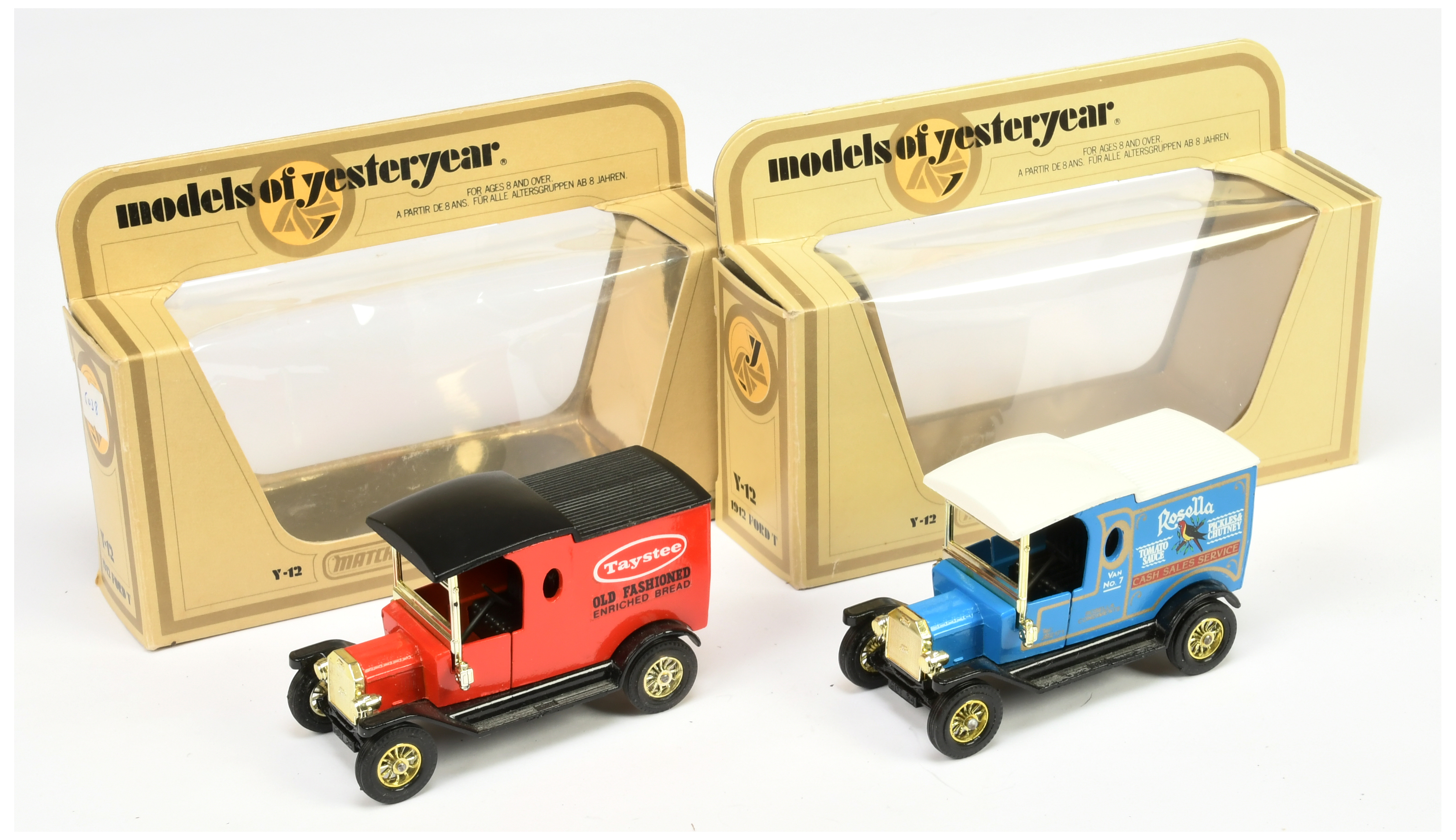 Matchbox Models of Yesteryear Y12 1912 Ford Model T Van colour trial pai