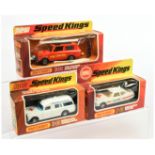 Matchbox Speedkings - A Group Of 3 Emergency Vehicles   - (1) K62 Citroen "Emergency Doctor"- Whi...