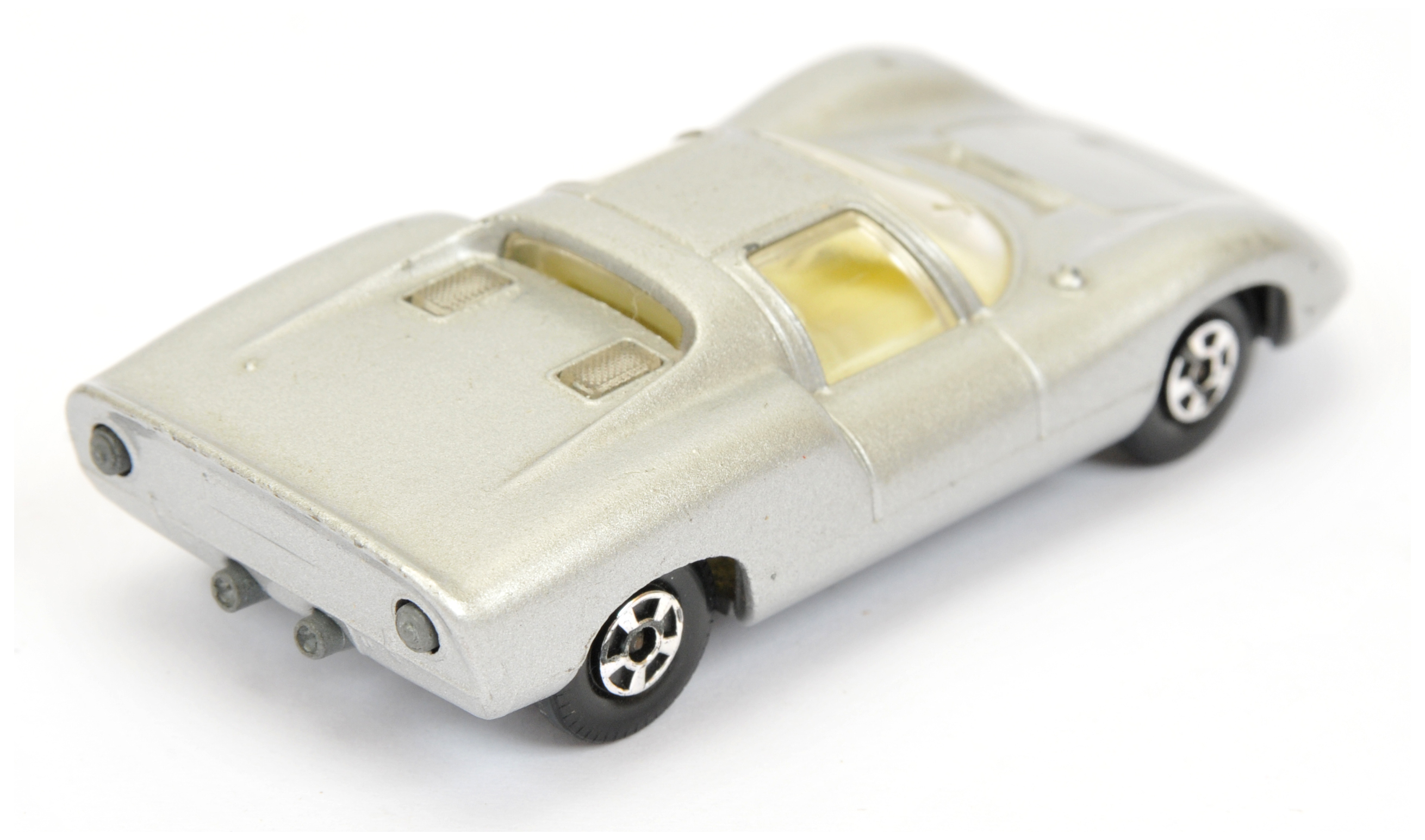 Matchbox Superfast 68a Porsche 910 Pre-production colour trial model - metallic silver body, clea... - Image 2 of 3