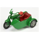 Matchbox Models of Yesteryear Y8 1914 Sunbeam Motorcycle and Milford Sidecar Colour Trial Model -...