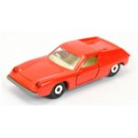 Matchbox Superfast No.5a Lotus Europa Pre-production factory colour trial model - brick red body,...